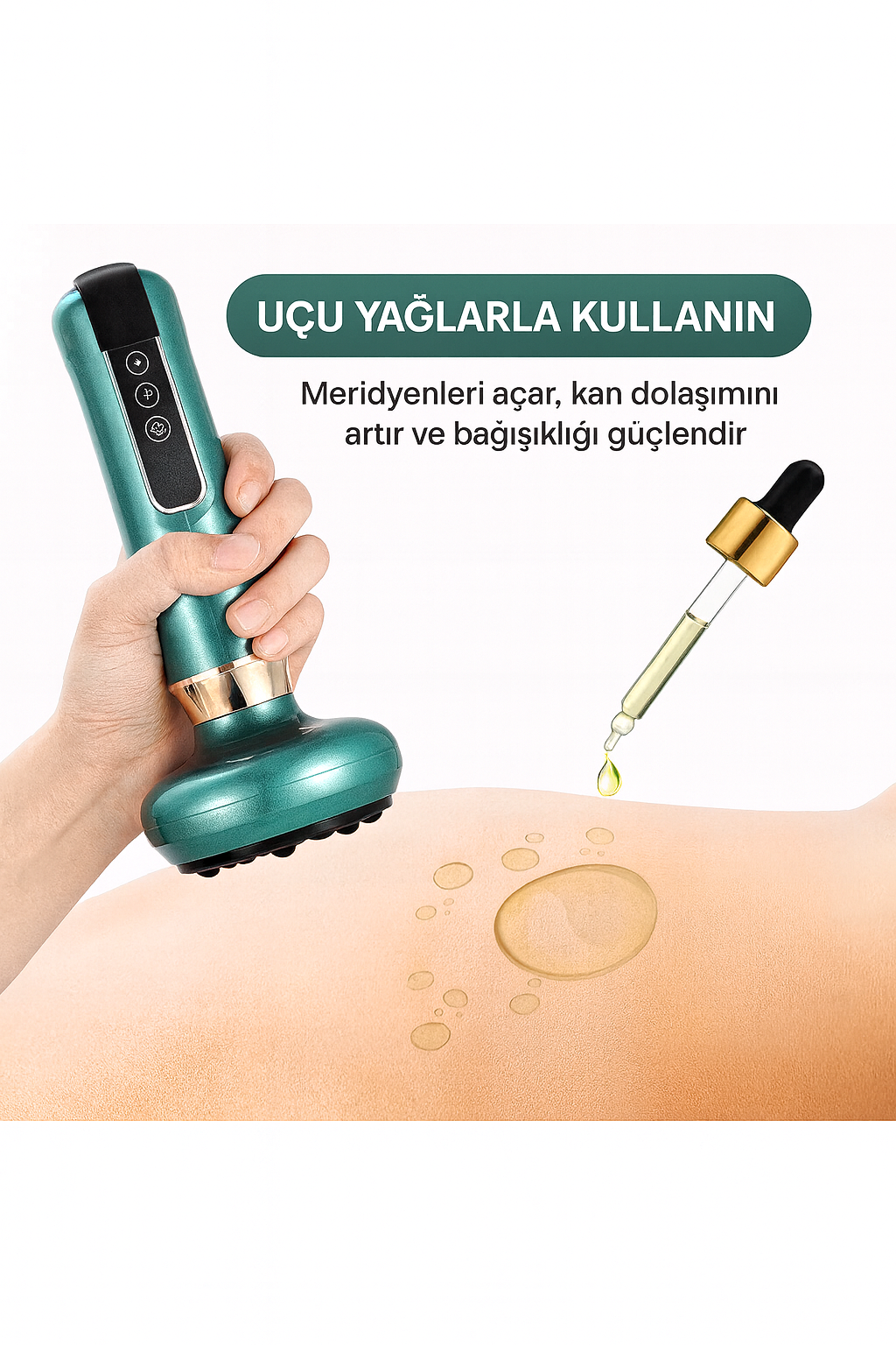 Novevara Isıtmalı Vakum Masaj Cihazı – 12 Kademe